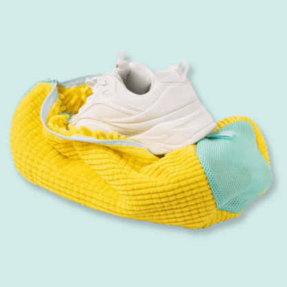Sacco lavaggio per scarpe Norveline con sneaker bianca